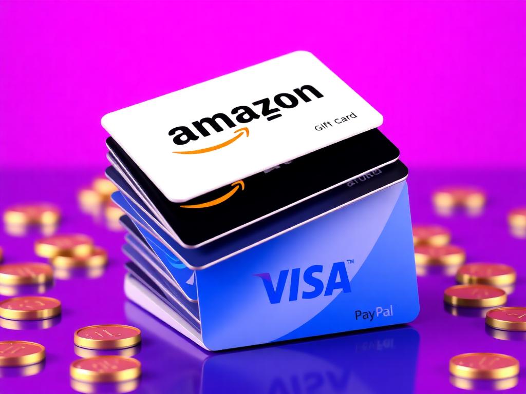 Gift card stack